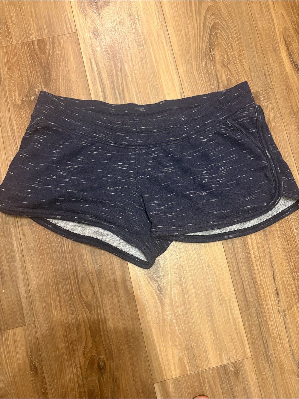 Women's Navy Lounge Shorts- maternity
